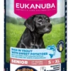 EUKANUBA Life Care Senior Rich in Trout 400 g paté per cani anziani ricco di trota e patate dolci
