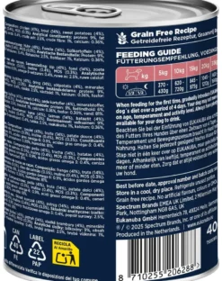 EUKANUBA Life Care Senior Rich in Trout 400 g paté per cani anziani ricco di trota e patate dolci
