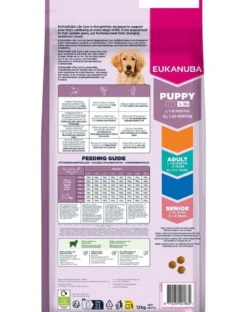 EUKANUBA Puppy Large Breeds Lamb Rice 12 kg cibo secco per cuccioli di razze grandi ricco di agnello e riso