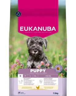 EUKANUBA Puppy Small Breeds Chicken 7,5 kg cibo secco per cuccioli di piccole razze ricco di pollo fresco