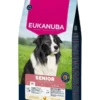 EUKANUBA Senior Medium Breeds Chicken 15 kg cibo secco per cani anziani di razza media ricco di pollo fresco