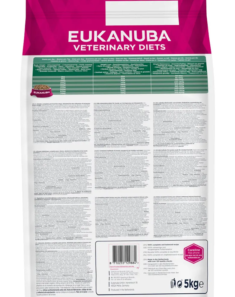 EUKANUBA Veterinary Diets Restricted Calories Adult All Breeds 5 kg