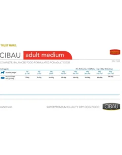 FARMINA Cibau Adult Medium per cani adulti di taglia media 2,5 kg