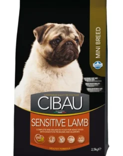 FARMINA Cibau Sensitive Lamb MINI cibo per cani con digestione sensibile con agnello 2 x 2,5kg