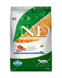 FARMINA N&D Ancestral Adult Cat Neutered 10 kg tacchino, farro, avena e melograno