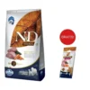 FARMINA N&D Brown Dog Adult Medium & Maxi Agnello, Spirulina, Carota 7 kg + FARMINA N&D Brown Dental Treat Coat Agnello Medium/Maxi 100 g (7 pezzi) GRATIS!