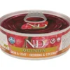 FARMINA N&D Cat Quinoa Herring & coconut Skin&Coat 80g