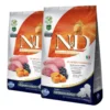 FARMINA N&D GF Pumpkin Lamb & Blueberry Puppy Medium & Maxi 2 x 12 kg