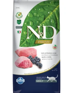 FARMINA N&D Lamb & blueberry adult cat 5 kg