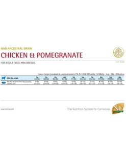 FARMINA N&D Low Grain Chicken & Pomegranate Adult Mini Dog 7 kg