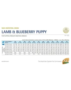 FARMINA N&D Low Grain Puppy Medium & Maxi Lamb & Blueberry 12 kg