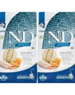 FARMINA N&D Ocean Cat Kitten Cod, Shrimp, Pumpkin & Cantaloupe1,5kg