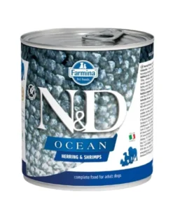 FARMINA N&D Ocean Dog Herring, shrimps 285g