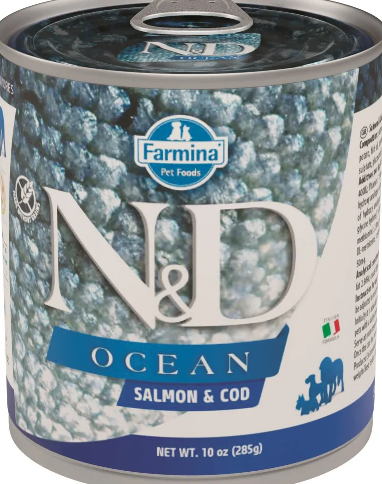 FARMINA N&D Ocean Dog salmon, codfish 285g