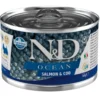 FARMINA N&D Ocean Dog Salmon, codfish 140g