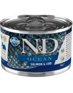 FARMINA N&D Ocean Dog Salmon, codfish 140g