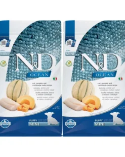 FARMINA N&D Ocean Puppy Mini Cod, Pumpkin and Cantaloupe 2 x 2.5kg