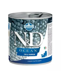 FARMINA N&D Oceean Dog Puppy Codfish, pumpkin 285g