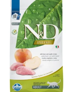 FARMINA N&D Prime Adult Cat Boar & Apple 1.5 kg