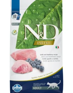 FARMINA N&D Prime Adult Cat Lamb & Blueberry 1.5 kg