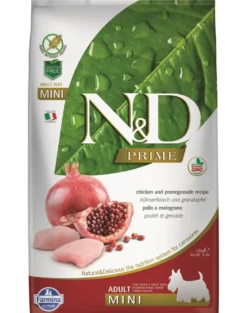 FARMINA N&D Prime Adult Mini Chicken & Pomegranate 7 kg