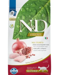 FARMINA N&D Prime Cat Chicken & Pomegranate Neutered 1.5 kg
