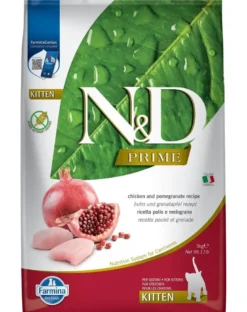 FARMINA N&D Prime Kitten Chicken & Pomegranate 5 kg