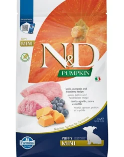 FARMINA N&D Pumpkin Lamb & Blueberry Puppy Mini 2.5 kg