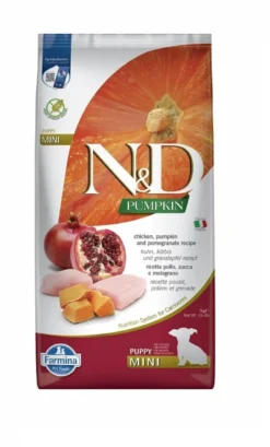 FARMINA N&D Pumpkin Puppy Mini Chicken, Pumpkin & Pomegranate 2 x 7kg