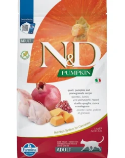 FARMINA N&D Pumpkin Quail & Pomegranate Adult Cat 1.5 kg