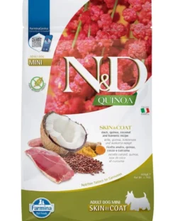FARMINA N&D Quinoa Adult Mini Skin&Coat Duck, Coconut 800g