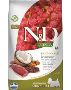 FARMINA N&D Quinoa Adult Mini Skin&Coat Duck, Coconut 2.5 kg