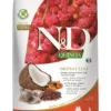 FARMINA N&D Quinoa Adult Mini Skin&Coat Herring, Coconut 2.5 kg