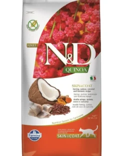 FARMINA N&D Quinoa Cat Skin&Coat Herring 5 kg