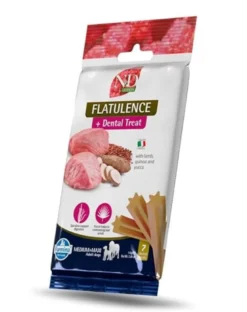 FARMINA N&D Quinoa Dental Treat Flatulence Medium/Maxi 100 g (7 pz) snack dentale per cani di taglia media e grande