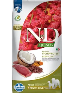 FARMINA N&D Quinoa Skin&Coat Duck&Coconut Adult 7 kg anatra e cocco per cani adulti