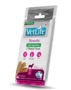 FARMINA Vet Life Dental Treat Struvite Medium/Maxi 100 g (7 pz) snack dentale per cani di taglia media e grande