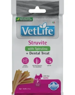 FARMINA Vet Life Dental Treat Struvite Mini 60 g (7 szt) snack dentale per cani di piccola taglia