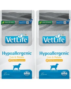 FARMINA Vet Life Dog Hypoallergenic Fish & Potato 2 x 2kg