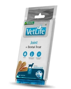 FARMINA Vet Life Dog Joint 12kg mangime per cani per articolazioni sane + 2 x FARMINA Vet Life Dental Treat Joint Medium/Maxi 100 g (7 pezzi) GRATIS!