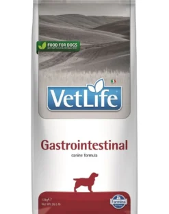FARMINA Vet Life Gastrointestinal Dog 12kg mangime per cani con problemi digestivi + 2 confezioni di FARMINA Vet Life Dental Treat Gastrointestinal Mini da 60 g (7 pezzi) GRATIS!
