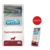FARMINA Vet Life Gastrointestinal Dog 2kg mangime per cani con problemi digestivi + FARMINA Vet Life Dental Treat Gastrointestinal Medium/Maxi 100 g (7 pezzi) GRATIS!