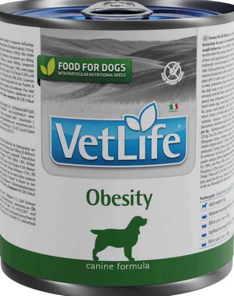 FARMINA Vet Life Natural Diet Dog Obesity 300g