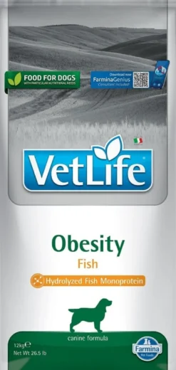 FARMINA Vet Life Obesity Fish 2 x 12kg