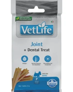 FARMINA Vet Life Treat Joint Mini 60 g (7 pz) snack dentale per cani di piccola taglia