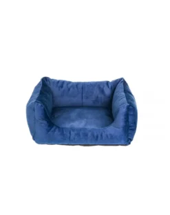 FERA Glamour divano letto rettangolare blu L 65x75x27 cm