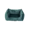 FERA Glamour divano letto rettangolare verde M 55x65x25 cm