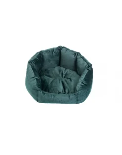 FERA Ring letto ovale verde S 50x52x28 cm