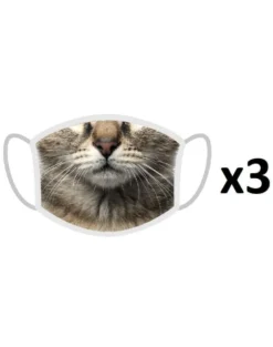 FERA 3x Mascherina Gatto