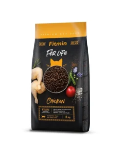 FITMIN Cat For Life Adult Chicken 8 kg per gatti adulti con pollo